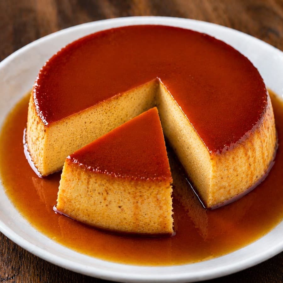 Flan napolitano