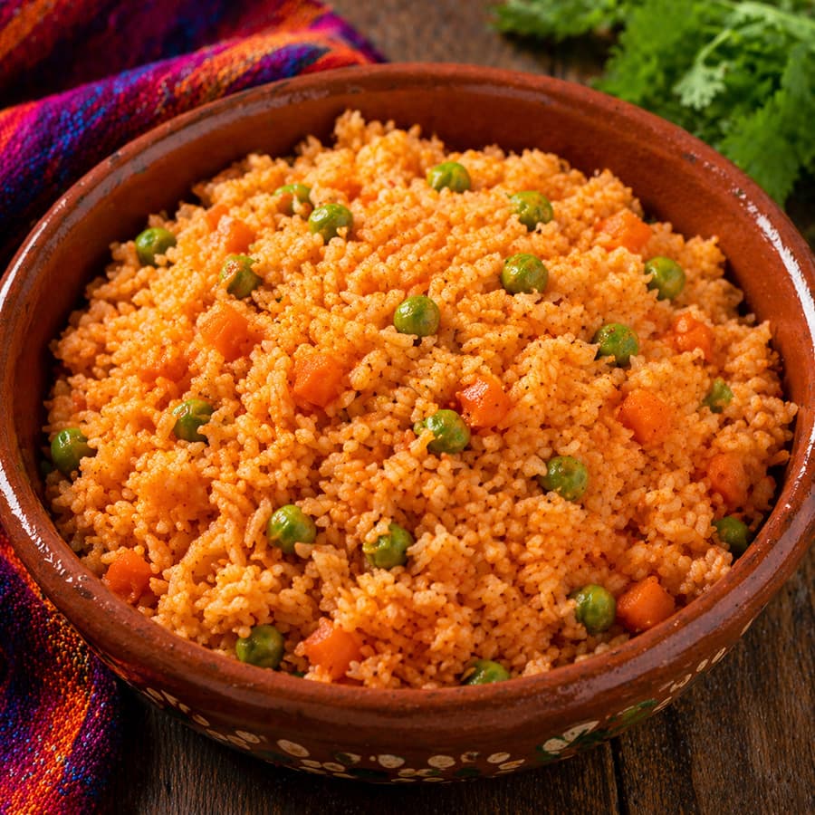 Arroz rojo mexicano