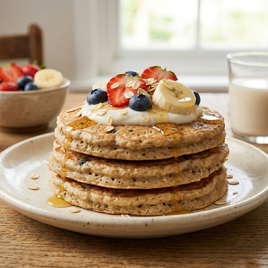 Tortitas de avena sin gluten