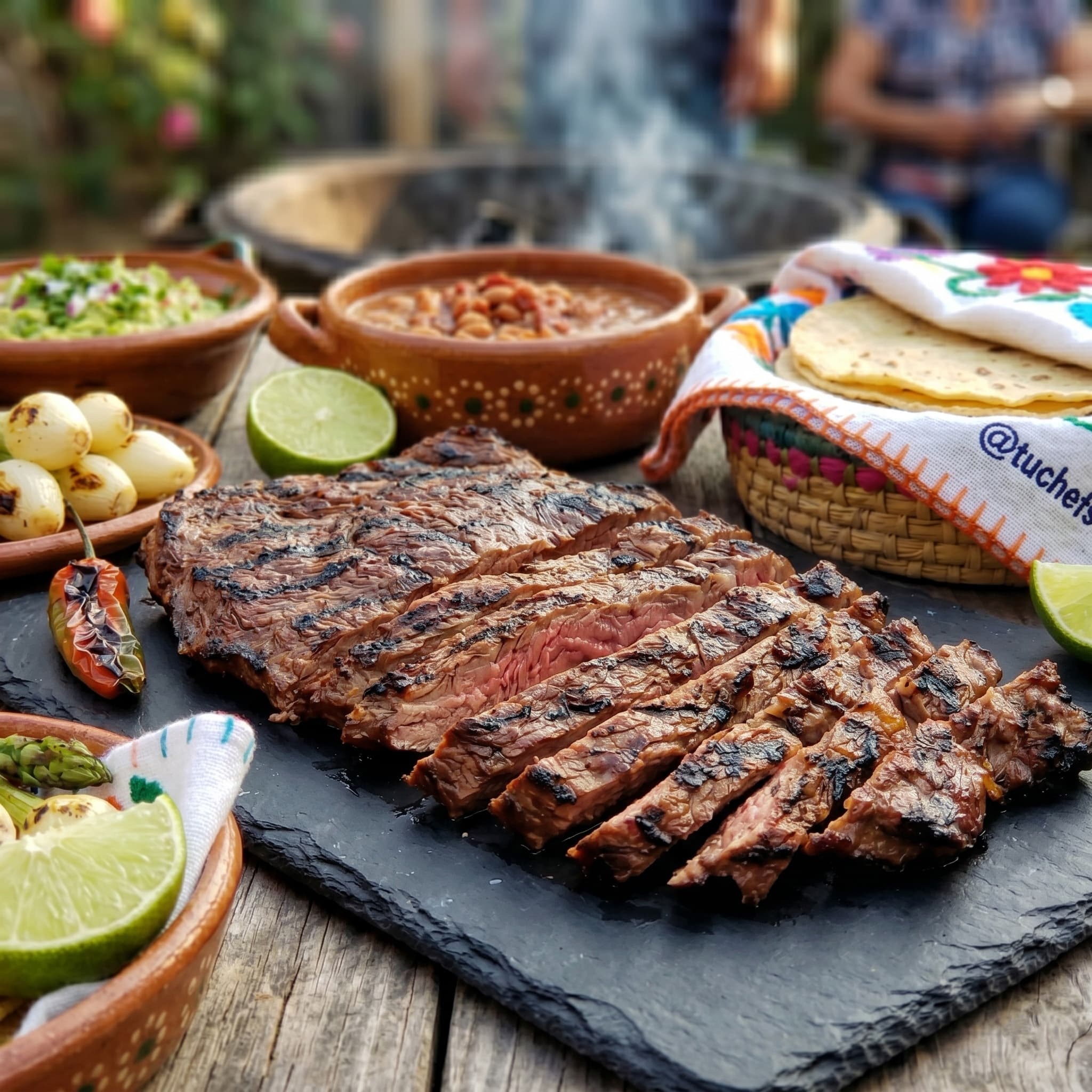 Carne asada a la mexicana