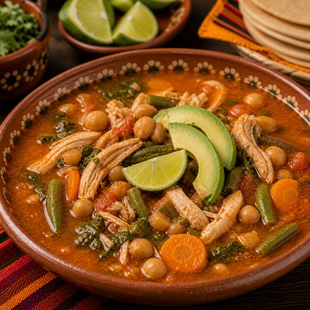 Caldo tlalpeño