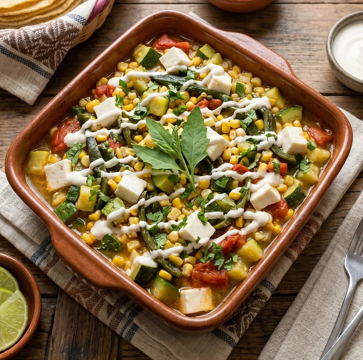 Calabacitas con elote