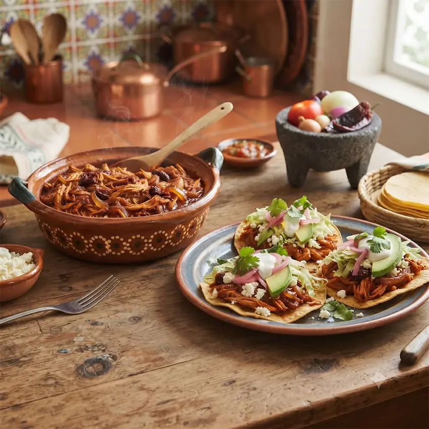 Tinga de pollo